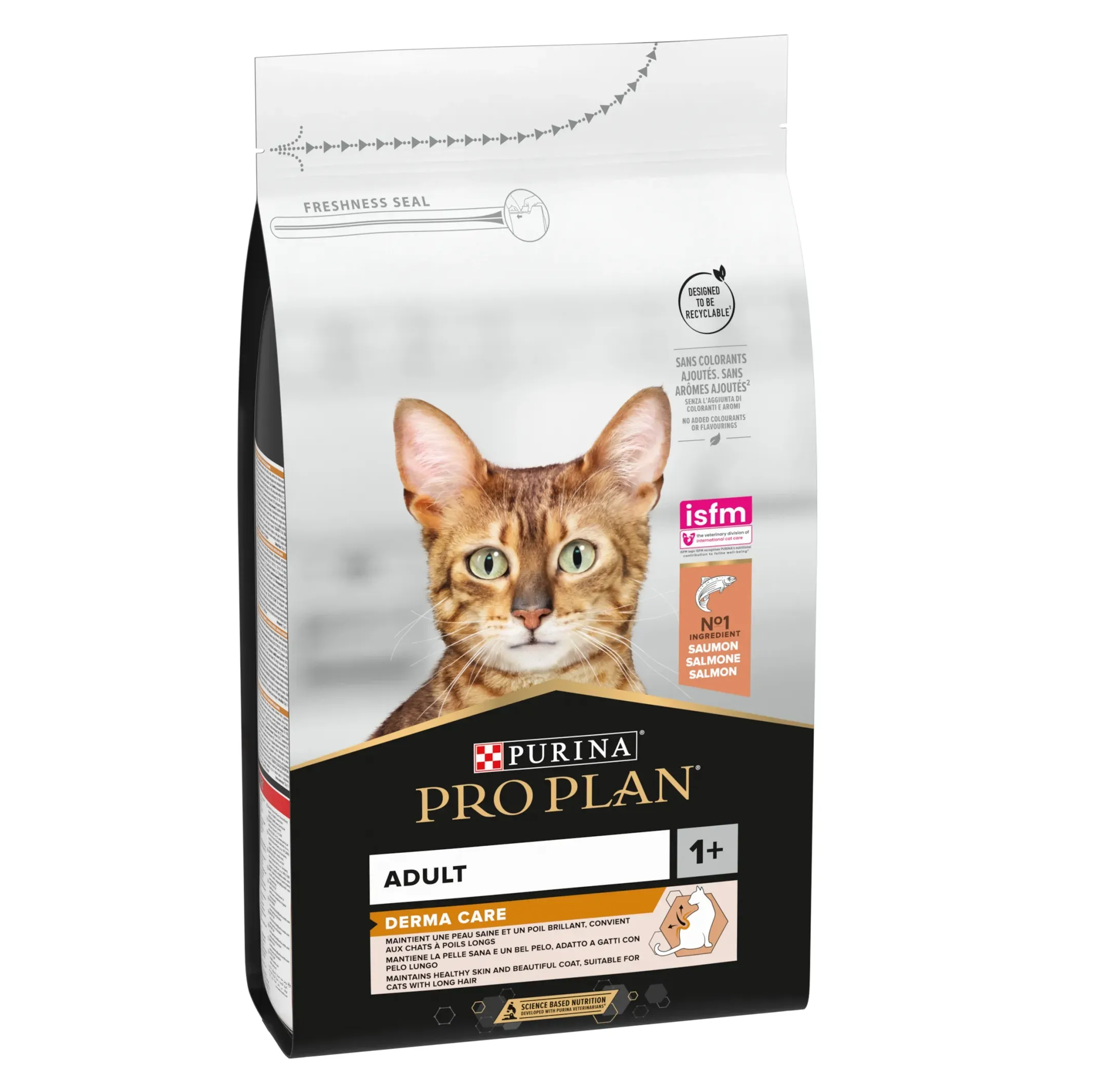 غذای خشک گربه بالغ Purina PRO PLAN Derma Care با سالمون